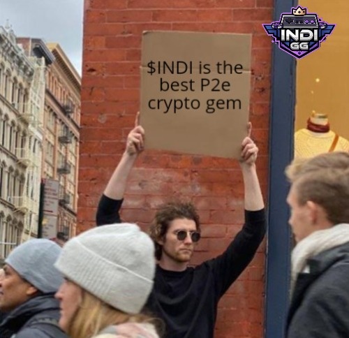 No matter what #P2e cryptocurrency you missed earlier, don't miss $INDI now.

#IndiGG #indiggarmy #P2e #gamingguild #Gem
