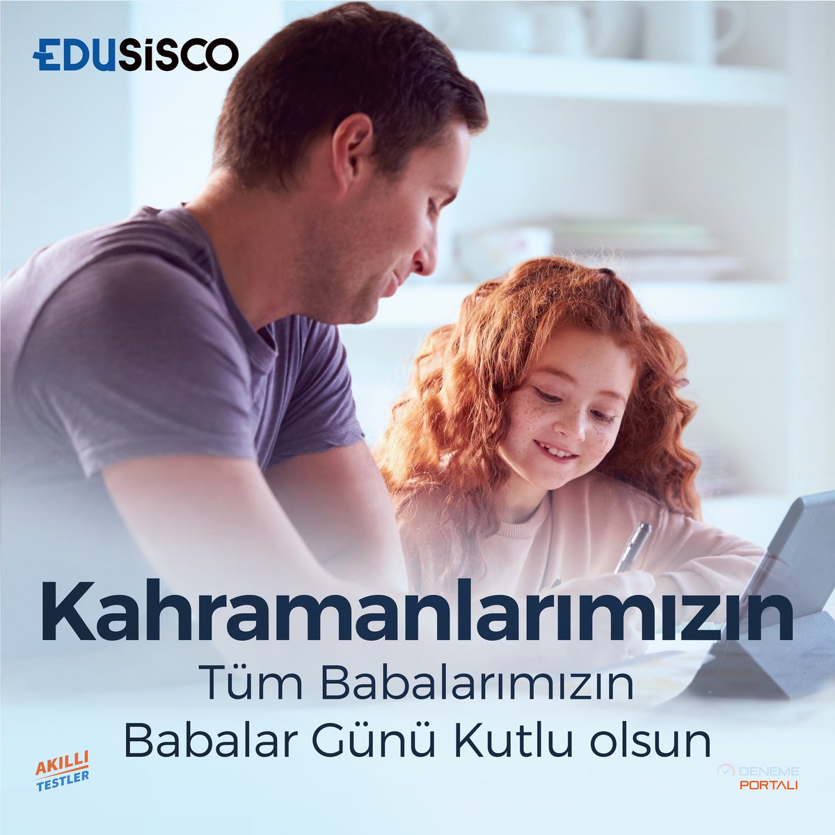 edusisco's tweet photo. Tüm zorluklarda yanımızda olan, kalbindeki şefkati baba gibi paylaşan tüm babaların babalar günü kutlu olsun. İyi ki varsınız. ♥️ 

#BabalarGünü #babam #babasevgisi #babalarGünüKutluOlsun https://t.co/MEtu14Aswc