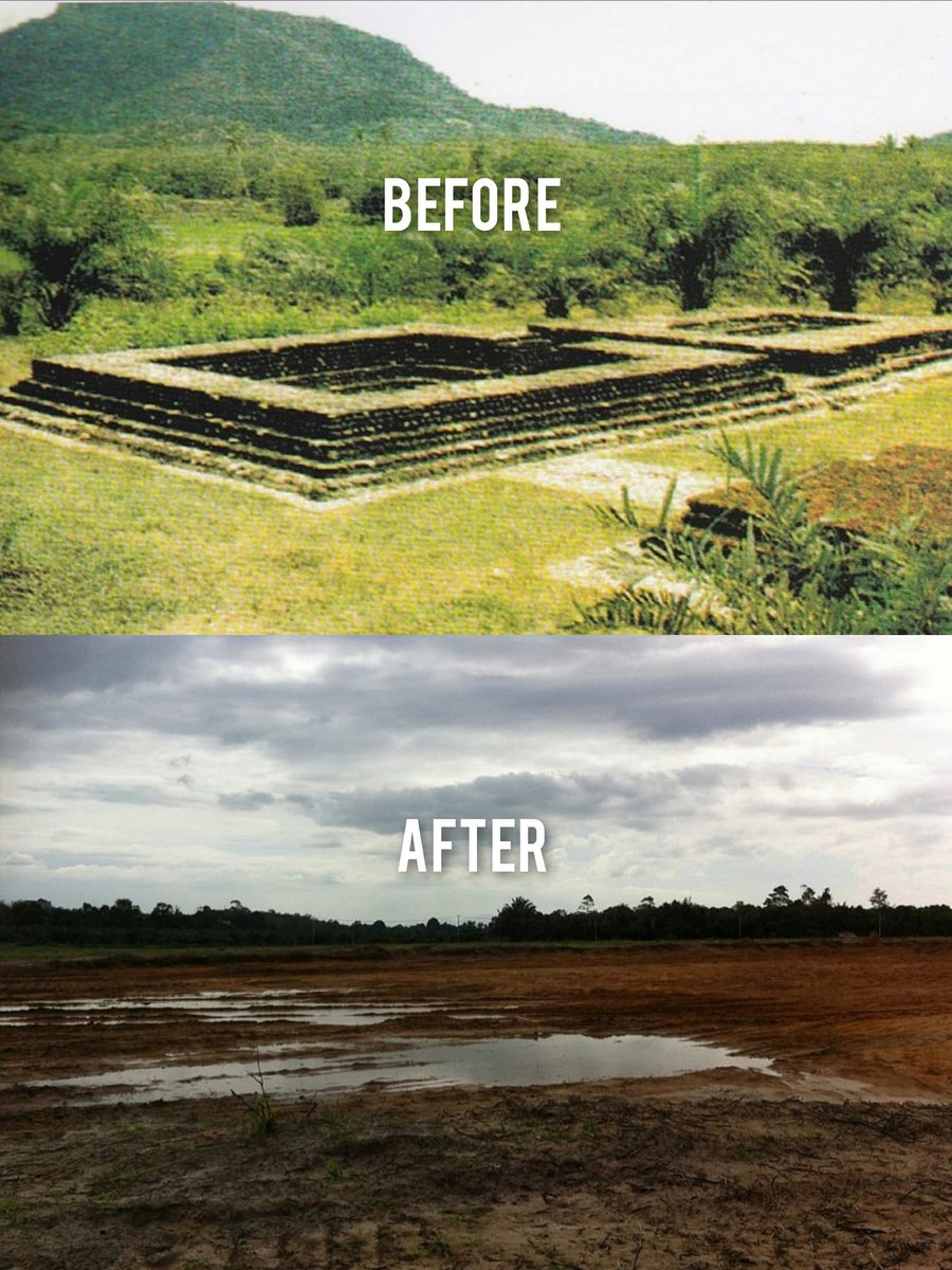 RajaMohdShahrim's tweet photo. Hanya di Kedah, tapak bersejarah yang dianggarkan berusia 1,000 tahun dimusnahkan..
Lokasi : Lembah Bujang. https://t.co/kslcSe8QRx