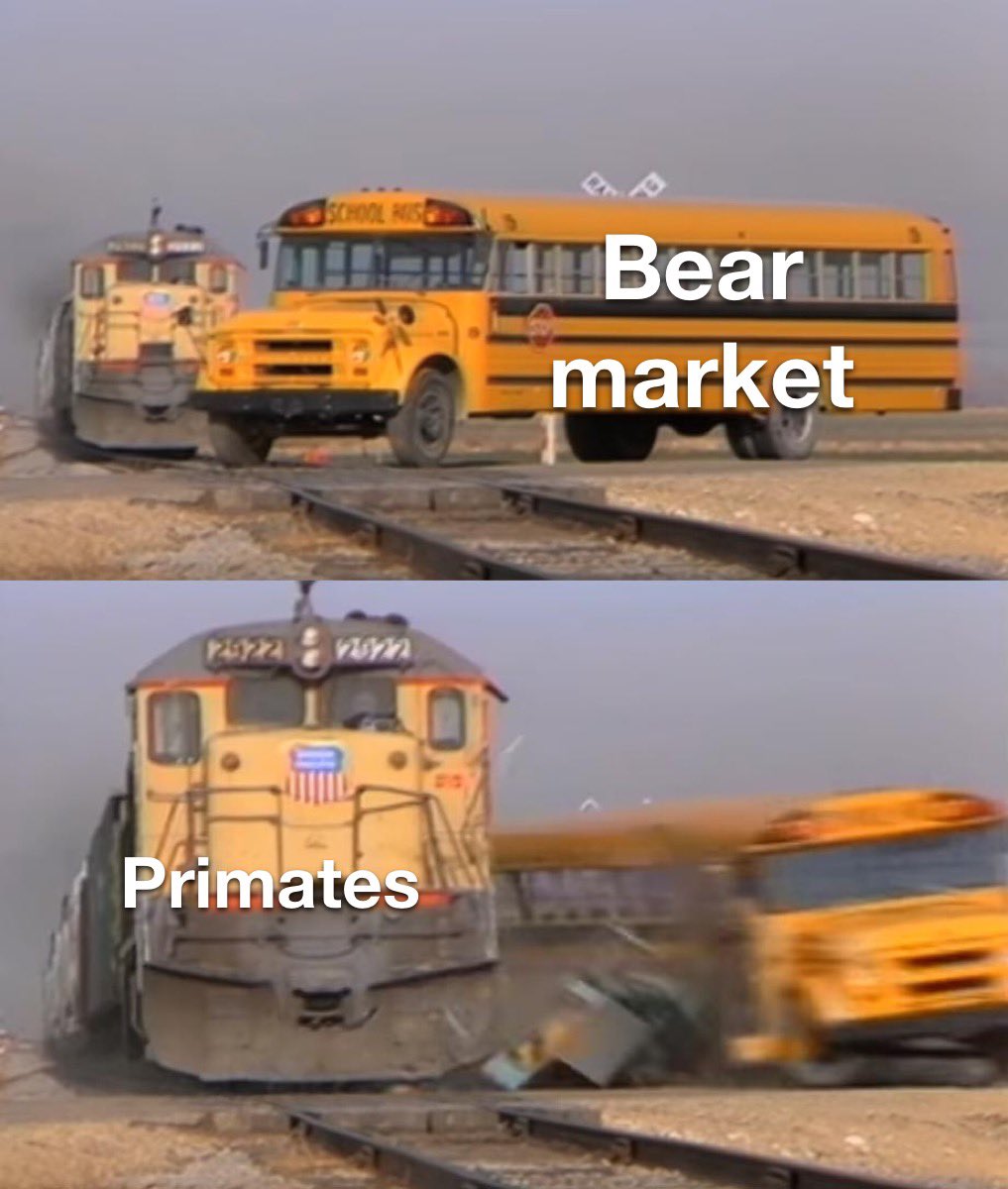 jack_entropy's tweet image. Everyone: We’re in a bear market. 

@Primatesnft #JNGL: