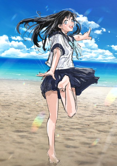 明日ちゃん落描き。 