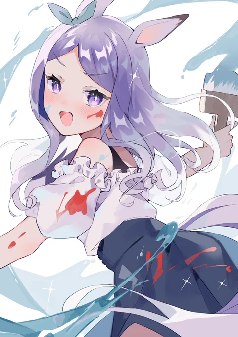 ❤️💙
#ウマ娘
#ゴールドシップ 
#メジロマックイーン 