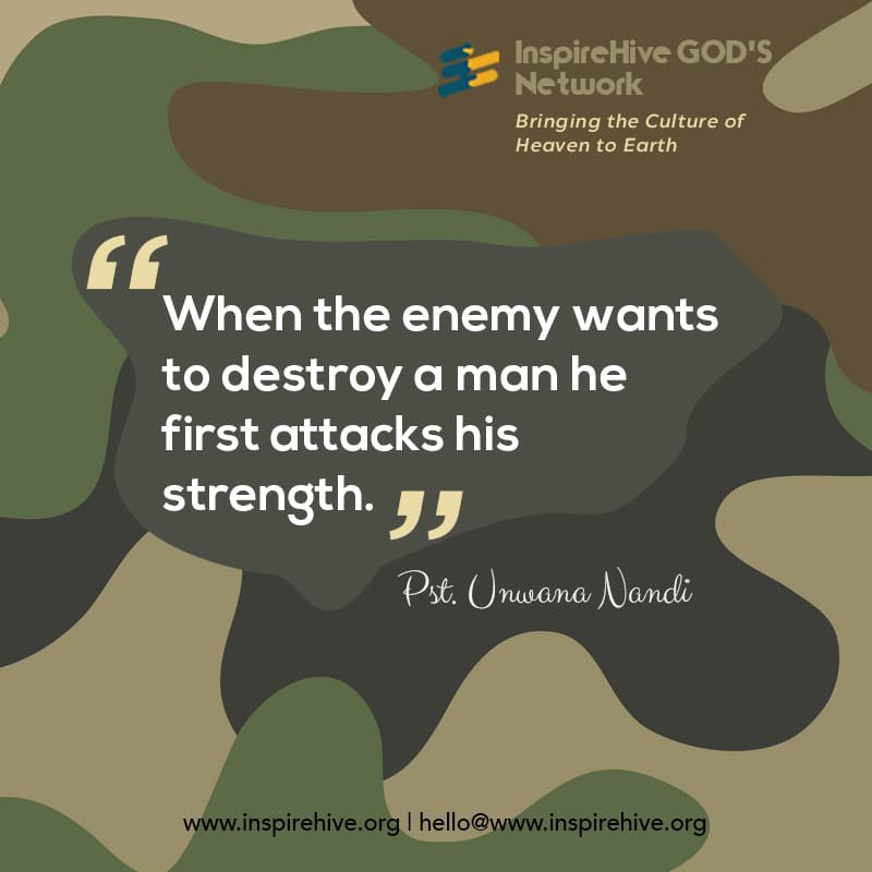inspirehivenet's tweet photo. When the enemy wants to destroy a man he first attacks his strength.
#inspirehive #inspirehiveGodsnetwork #getinspire #life #process #dosomething #heaven https://t.co/sP1K3Olmxm
