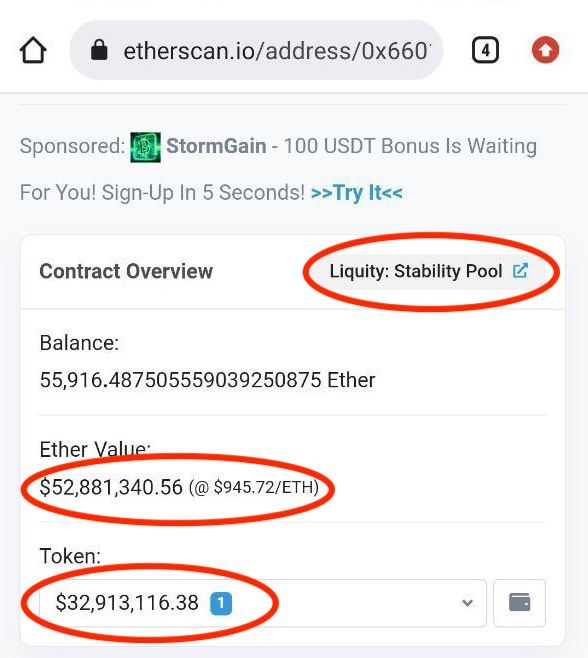 bprotocoleth's tweet photo. Market crash is a good opportunity to review @LiquityProtocol's stability pool
Liquidations work, but users have 60% of their LUSD converted to ETH, and stability pool is 60% smaller

With us, 99.5% of the funds are balanced, less exposed to ETH, and ready for next liquidation👇 https://t.co/XW1J4949fK