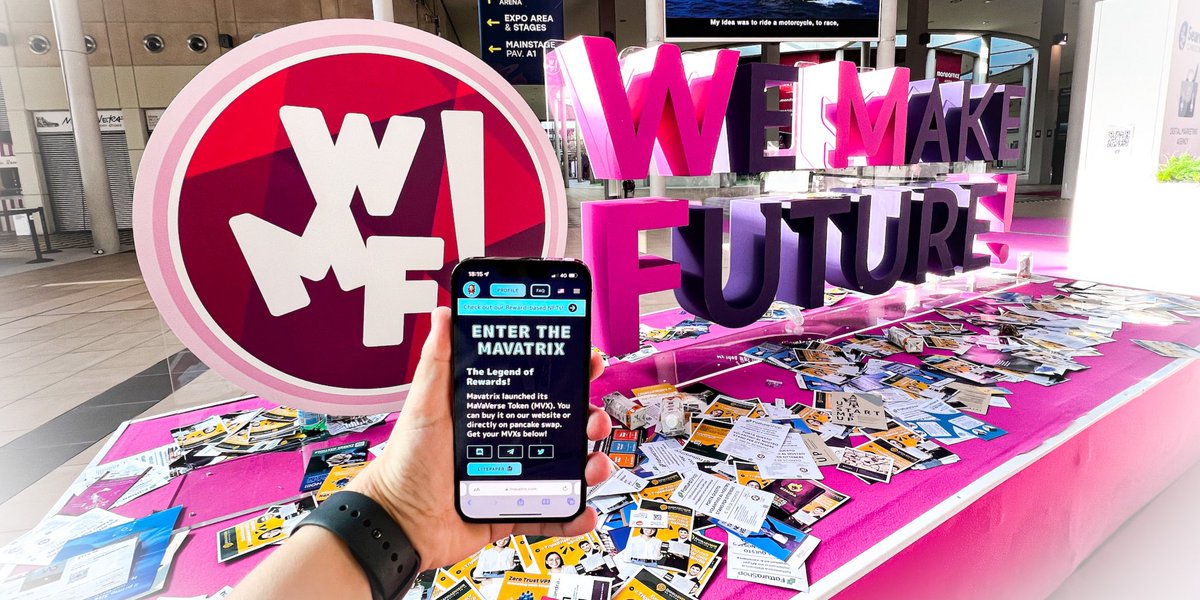 MavatrixGame's tweet photo. Guess who’s at @ilfestival #webmarketingfestival , the biggest digital innovation event in Europe?!🤩  
MAVATRIX ✨  #WMF22 https://t.co/vX8DNbmqiI
