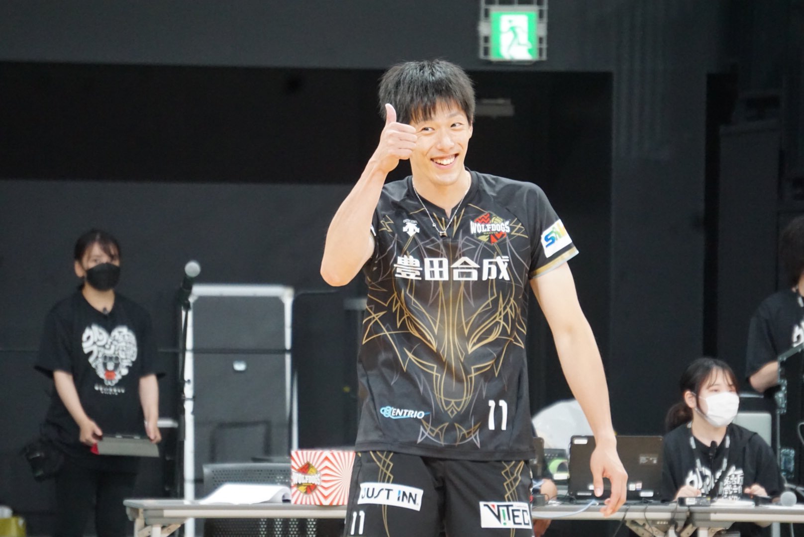 ウルフドッグス 名古屋 傳田亮太 選手 ユニフォーム 限定 ウルフ