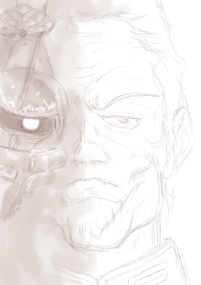 昔描いたオードリーの親父さん
#父の日 