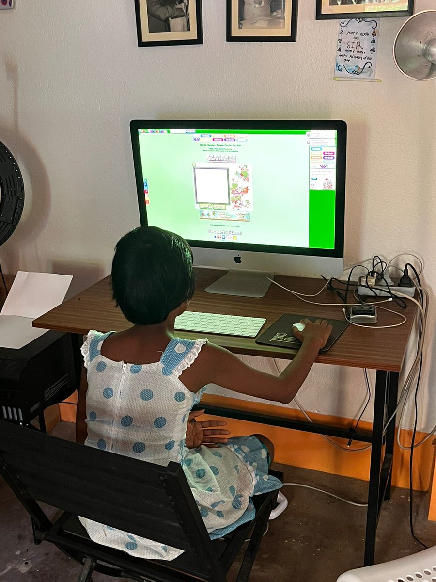 TuriyoF's tweet photo. Always radiating joy when she is at the Foundation Creative Space, Tista is one of our newest members in 2022; and I look forward to filling in as her father in the days to come. Happy #FathersDay2022 https://t.co/OkGtbEGfmT