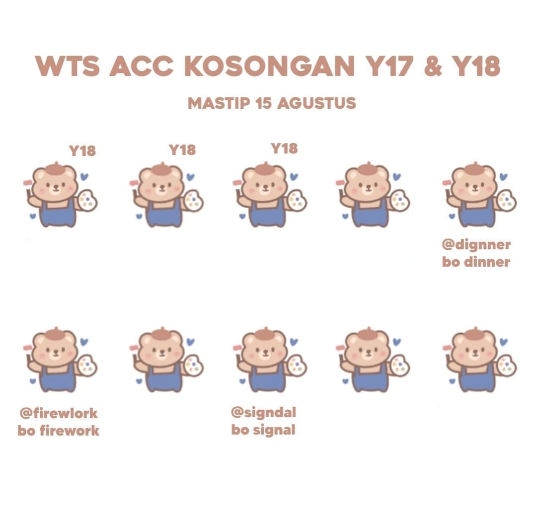 shuatsel's tweet photo. ✧ *WTS ACC KOSONGAN Y17 - Y22

💸 9k / acc

⋆ v all mastip 10 juli - 20 agustus 2022
⋆ go green (- ssb habis ganti @ ) 
⋆ masuk mt non moots + ht
⋆ dapet email + wa ba verif
#zonauang #zonaba https://t.co/1lJ57DmbtF