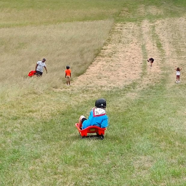 9thErith's tweet photo. Having an amazing time on our group family camp - here are a few snaps from #grasssledging https://t.co/hMfknjSLZM