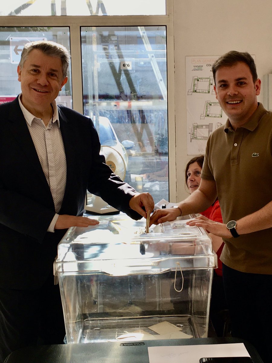 A voté !