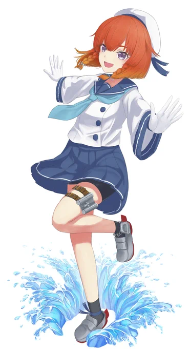 初めてのskeb納品しました。ご依頼ありがとうございました。エトロフチャン #艦これ 