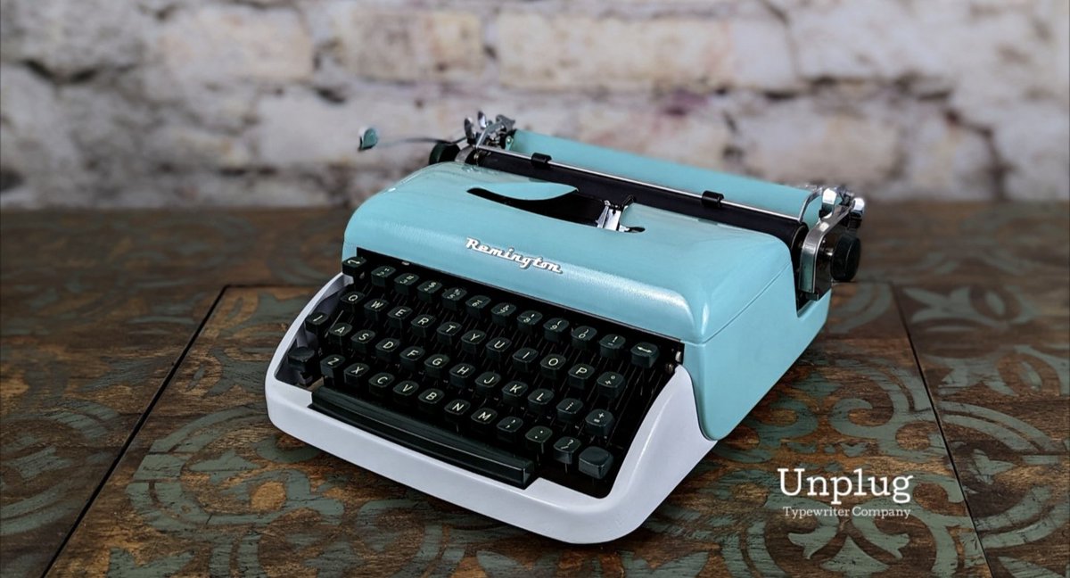 #typewriter #Restoration is a satisfying labor of love. #vintage #WritingCommnunity #inspiration #1950style