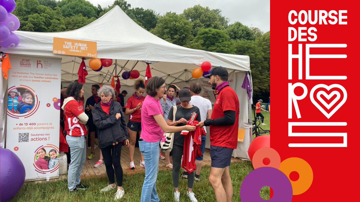 #GlobalChallenge2022🏃

Hey👋Toute l'équipe se prépare pour accueillir les coureurs &amp; marcheurs <a href="/generalifrance/">Generali France</a> sur notre stand de la <a href="/coursedesheros/">Course des Héros</a> !🦸

Restez connectés pour suivre l'aventure 
#THSNinAction #THSN4Families