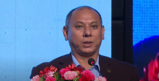 SamvadDigital's tweet photo. Prof. Dr. Subarna Shakya, Director of IT Innovation Centre, TU/ President, CSRI giving the closing remarks as a chair-person of 7th Panel discussion. https://t.co/G75CNW50pe