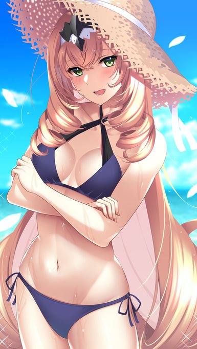 エピックセブンから水着不信者リディカを描きました👙
#エピックセブン  
#epicseven 
#イラスト 