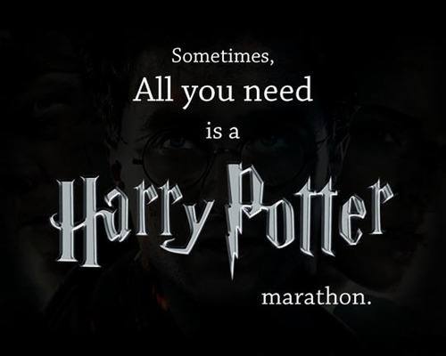 PotterWorldUK's tweet photo. Sometimes, all you need is a Harry Potter marathon.

YES https://t.co/G7WEJVlfgn