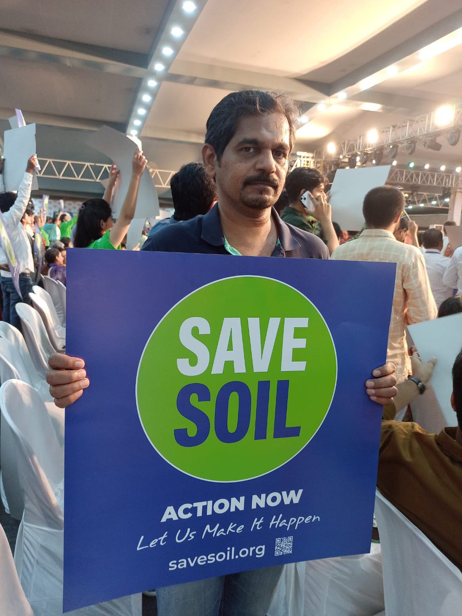 A global movement launched by Sadhguru, to address the soil crisis by bringing together people from around the world to stand up for Soil Health, and supporting leaders of all nations to have national policies and actions toward increasing the organic content in cultivable Soil.