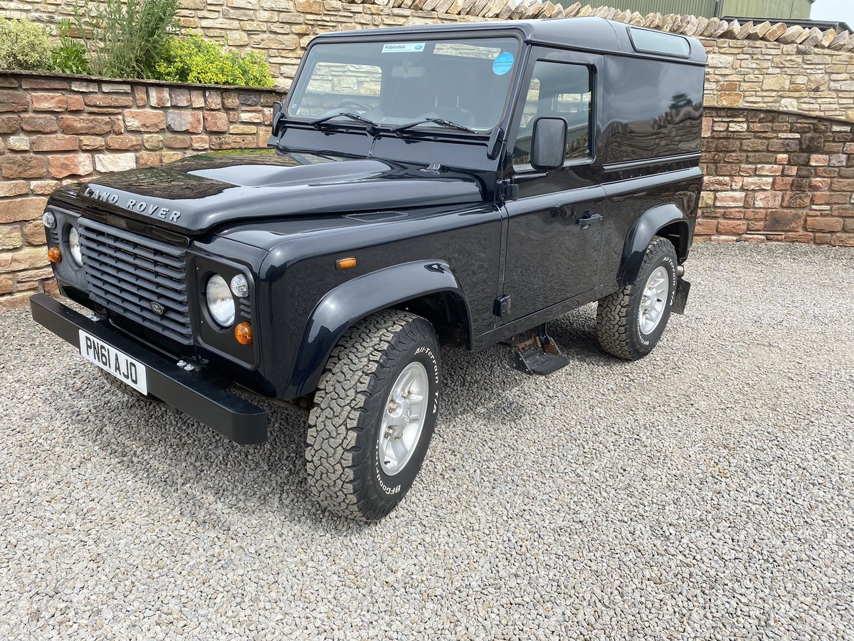 stevenheron1's tweet image. :2011  61 reg Land  Rover Defender 90 hard top 
: One owner from new 
: 94,365 miles 
: 2.4 TDCI
: 6 speed 
: full service history 
: recently serviced 
: very good condition 
: BF Goodrich tyres 
: First  registration 5/9/2011

£19,250 + VAT

Contact 07973217899