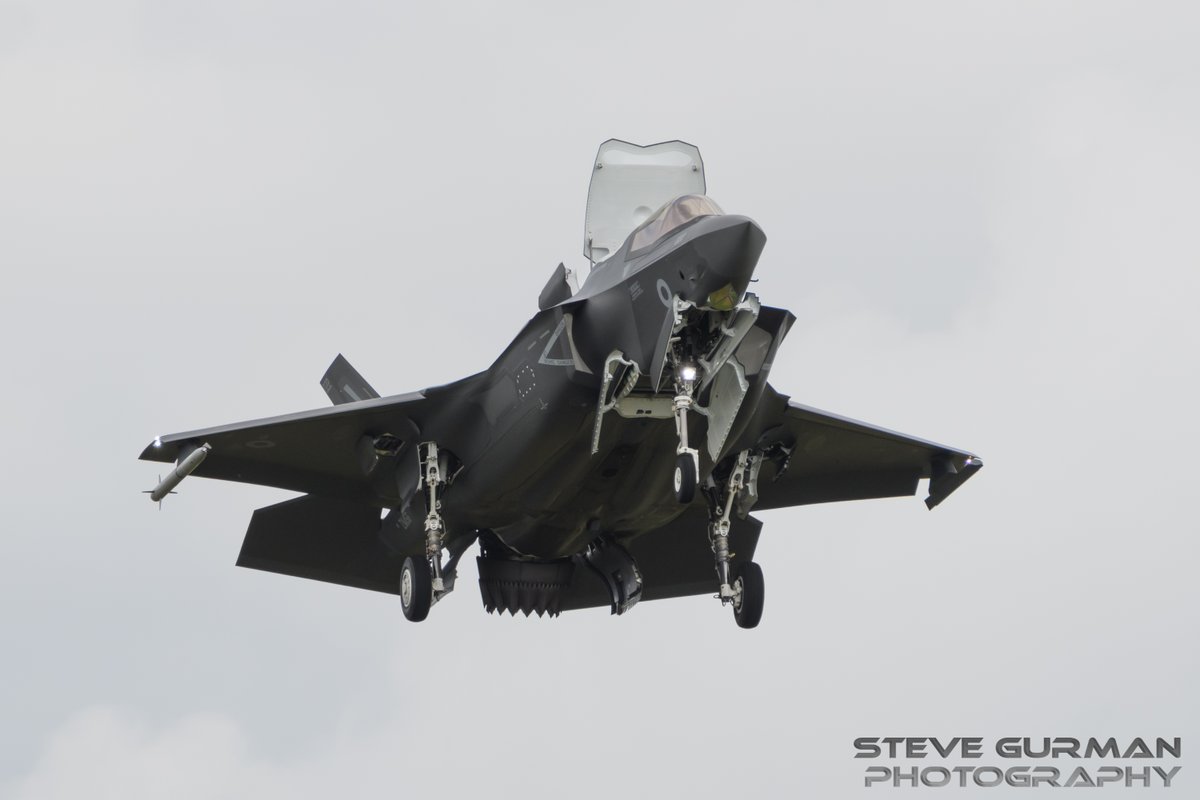 RAF F35B making its debut at #Cosford <a href="/OC617Sqn/">OC 617 Squadron</a> <a href="/cosfordairshow/">RAF Cosford Air Show</a>