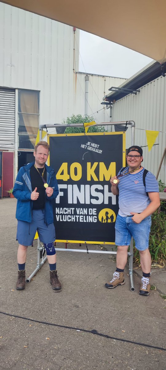 Het was een zware klus maar de moeite waard! Dank aan alle sponsoren en supporters #NVDV22