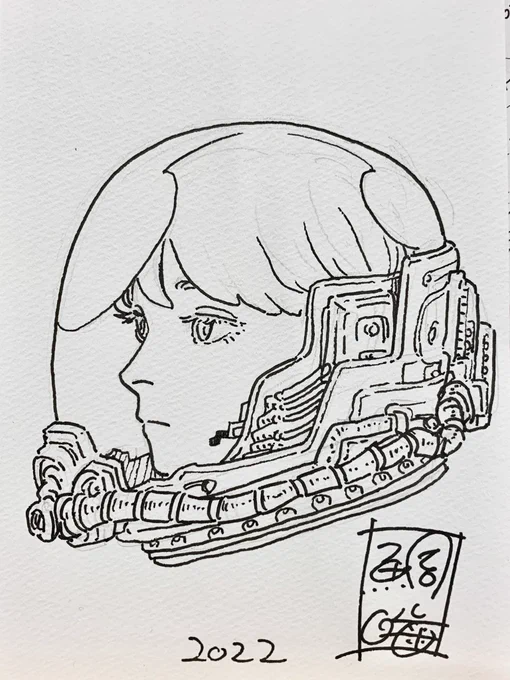 ラフスケッチ4!
#ジャパコミ 
#japancomicartexpo2022 