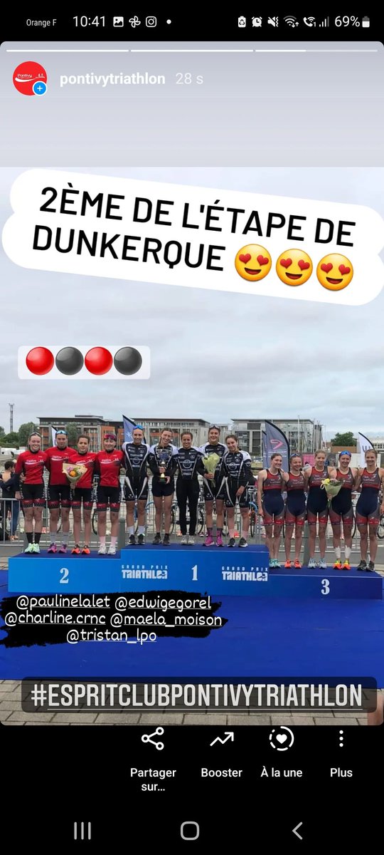 2eme sur la D2 Triathlon de Dunkerque <a href="/FFTRI/">FFTRI - Fédération Française de Triathlon</a> <a href="/JARNIGONM/">Michel JARNIGON</a> #pontivy #Triathlon