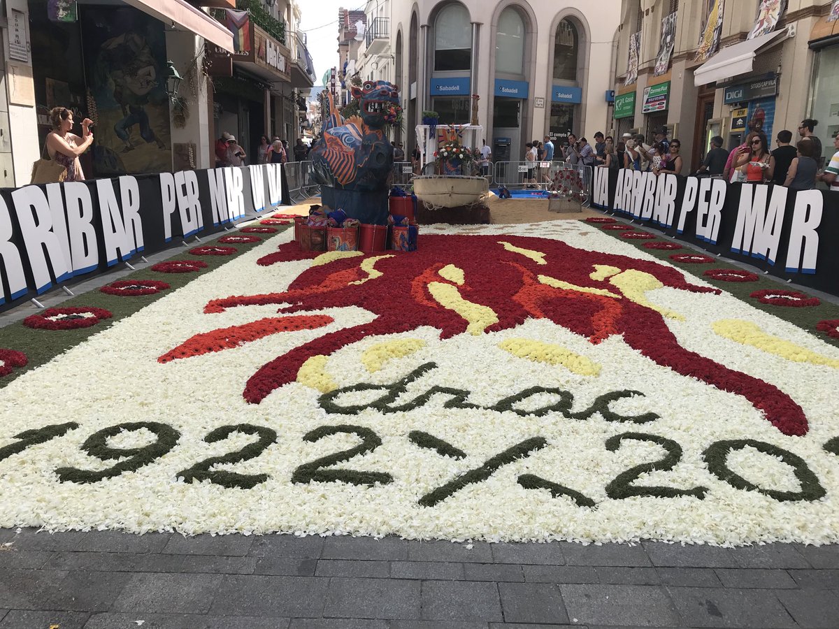 El Corpus en mi pueblo, Sitges