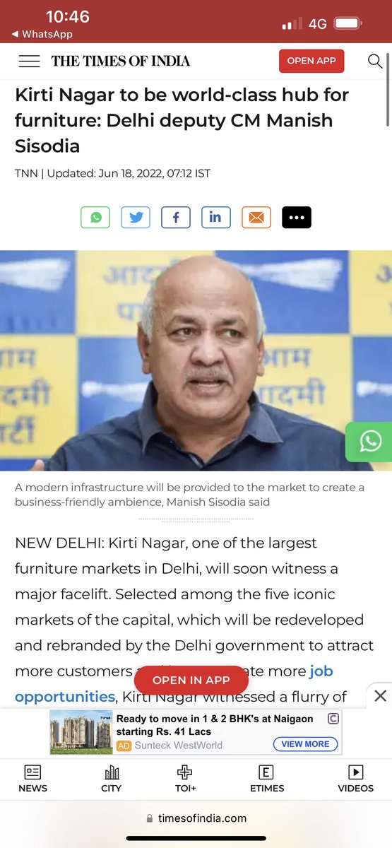 kapilsachdeva21's tweet photo. Respected @ArvindKejriwal sir &amp; @msisodia thank you for the redevelopment initiative.
But sir the main Kirti Nagar Furniture Market has been left out in this plan.Sir kindly include our market in this plan as it is the oldest in Kirti Nagar with more than 300 shops. @CMODelhi https://t.co/U9b6VQGUxa