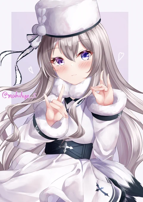 #アズールレーン
ムルマンスクさん✨
ゆるふわきつねお姉さんとか好きな要素しか無いんだが!! 