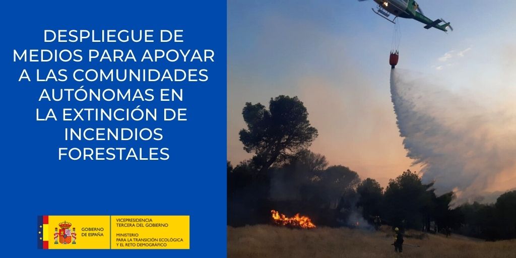 mitecogob's tweet photo. 🔥Los medios de @mitecogob continúan colaborando con las CCAA en la extinción del #IFRiofriodeAliste, #IFArtesadeSegre, #IFGosol, #IFLeoz y #IFSanmartindeUnx

Están desplegados en los #IIFF 
👩‍🚒3⃣ #BRIF
✈️4⃣ Anfibios
✈️4⃣ Anfibios de alta capacidad
🛩️1⃣ ACO

📸
@AT_Brif https://t.co/FWYkQ5H2nn