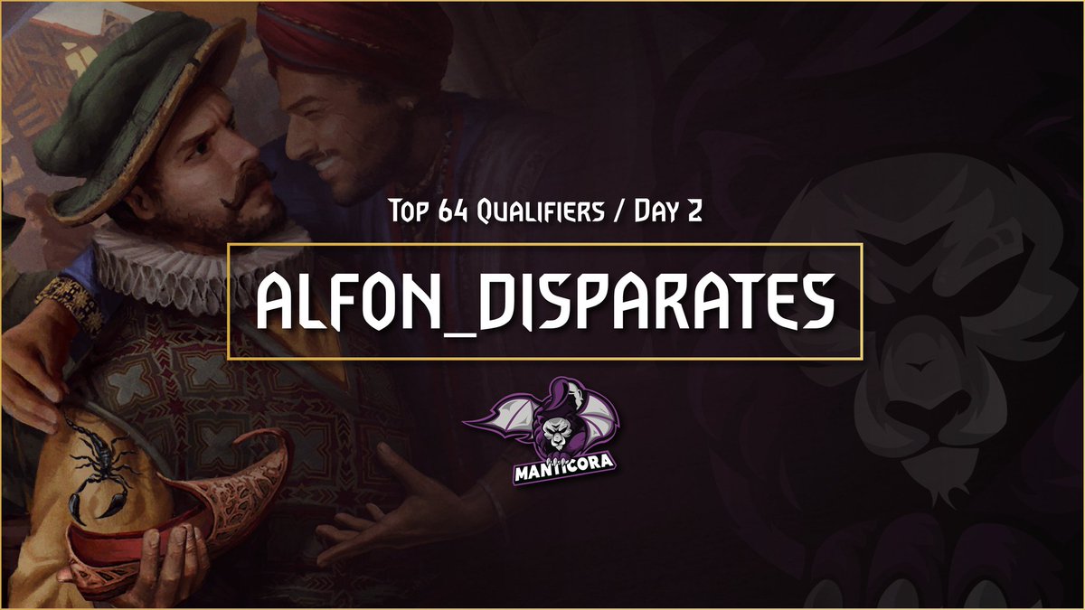 En aproximadamente 1 hora nuestro <a href="/alfonDisparates/">alfonDisparates</a> estará compitiendo por llevarse la gloria en este día 2 del <a href="/Gwent_ES/">Gwent ES</a> Top 64 Qualifier.

El haber llegado hasta aquí ya es toda una hazaña, así que solo queda disfrutar de la etapa final de la experiencia 🤙