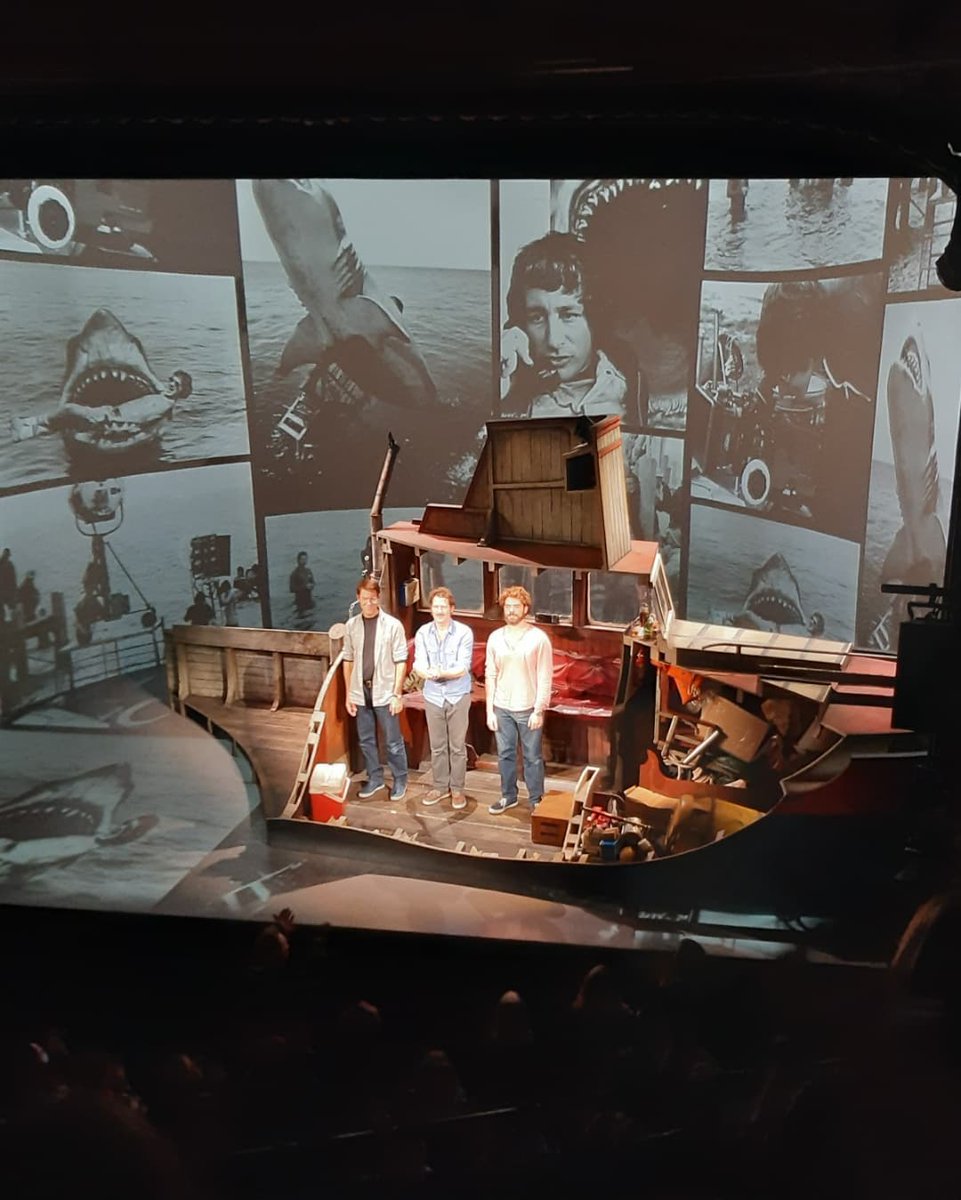 ajl__66's tweet photo. We are halfway through this year & still nothing has compared to the couple of hours i spent watching such an amazing production in november π¦#TheSharkIsBroken #Jaws #JawsFan #JawsFanatic #JawsAddict #AmbassadorTheatre #London https://t.co/tjSsNTLs4A