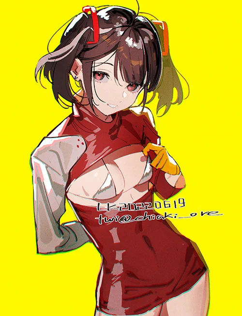米獣ちのベニちゃん描きました 