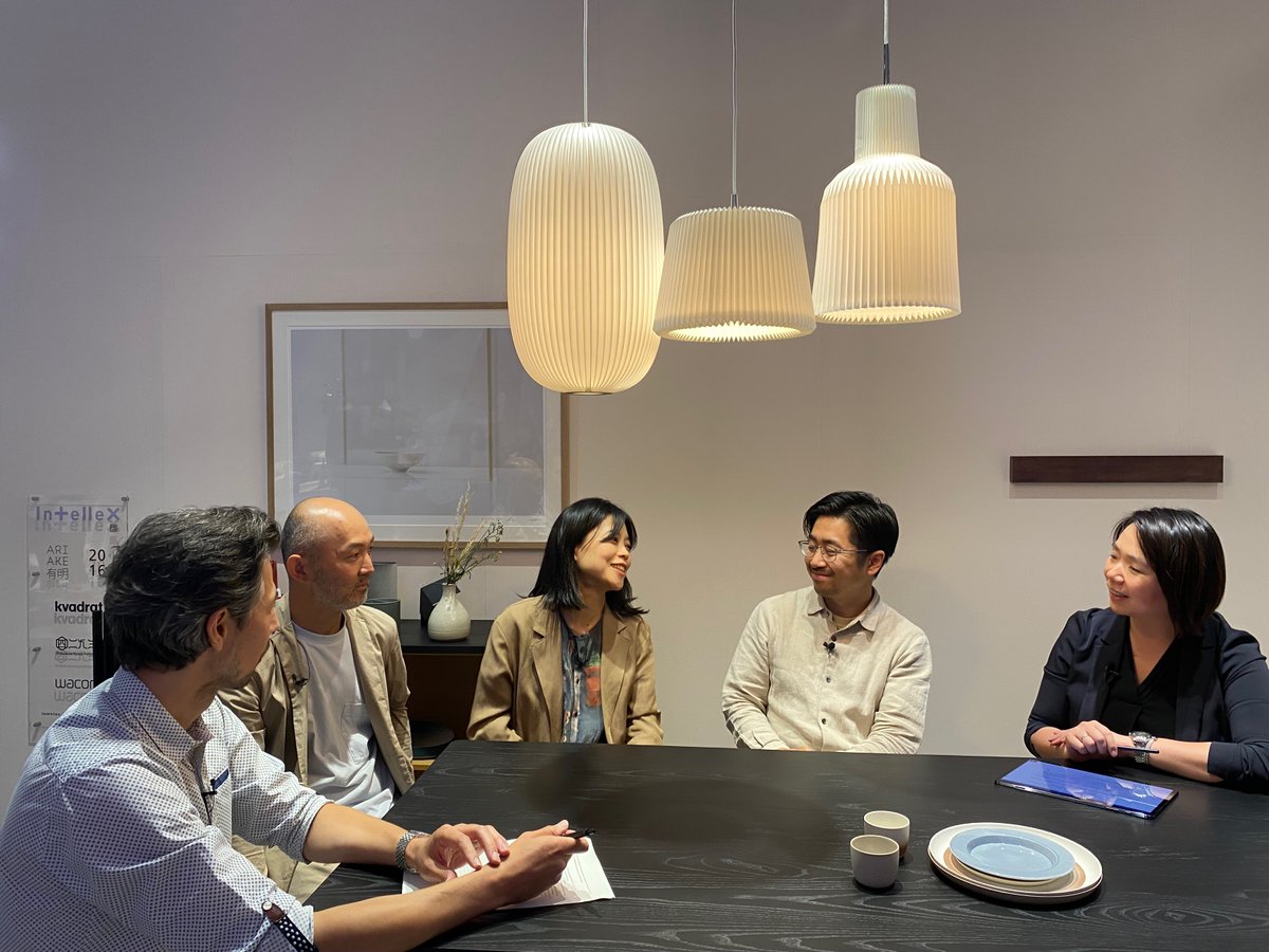 wacom's tweet image. During #milandesignweek2022, we had the pleasure to meet the Japanese start-up @mui_labo!
Stay tuned for our inspiring video podcast about their “Calm User Interface”.
#SuperdesignShow22 #salonedelmobile2022 #milandesignweek #muiLab #iot #smarthome
#calmtechnology #WacomPartners