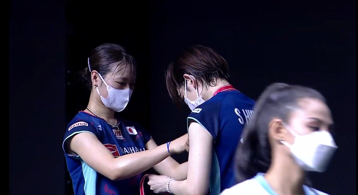 matchaeis's tweet photo. FukuHiro's second podium in 2022 and their first final after Hirota's injury. couldn't be more proud of you two, keep it up girls! Thank you for not giving up, thank you for always trusting each other. I love you, always 💛 #フクヒロ https://t.co/W4MX0DY4Bl