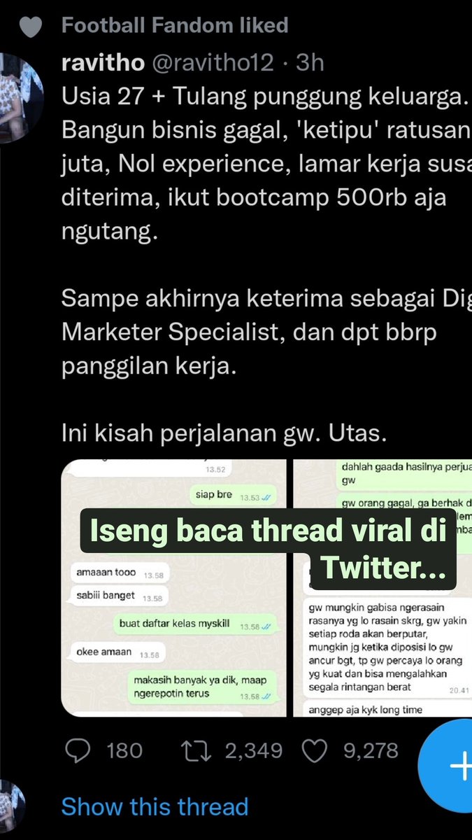 LiantLin's tweet image. Sebuah cerita singkat.
