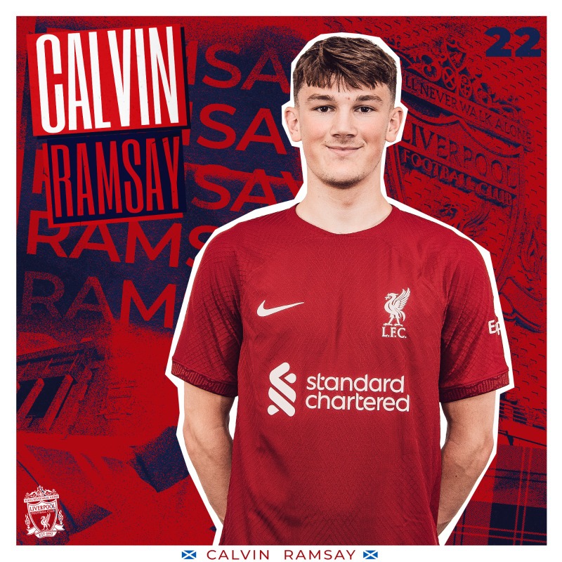 LFC's tweet photo. Ramsay is a Red 🙌🔴

We are delighted to announce the signing of @calvinramsay03 from Aberdeen, subject to international clearance.