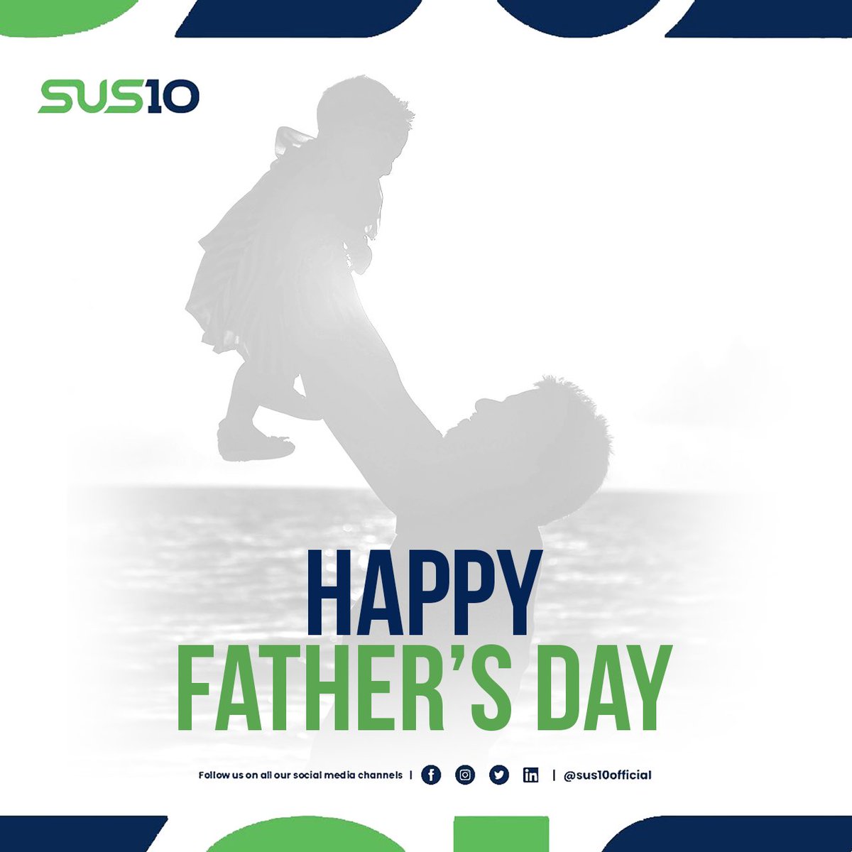 SUS10official's tweet photo. Happy Father's Day to all the great fathers around the world. We, at SUS10, thank you for being the pillars of strength and we appreciate all that you do each and every day! 

#SUS10 #Sustain #Sustainability #FathersDay #HappyFathersDay #FathersDay2022 https://t.co/nzoegNYFUs