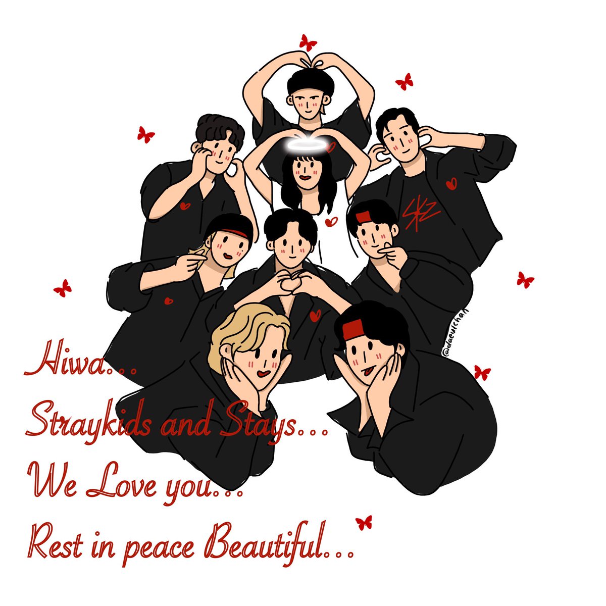 daeulchan's tweet photo. 🕊In memoriam... HIWA 🤍 #BeautifulStay #straykids #RestInPeace #StayJapan https://t.co/JZrUV3A0SO