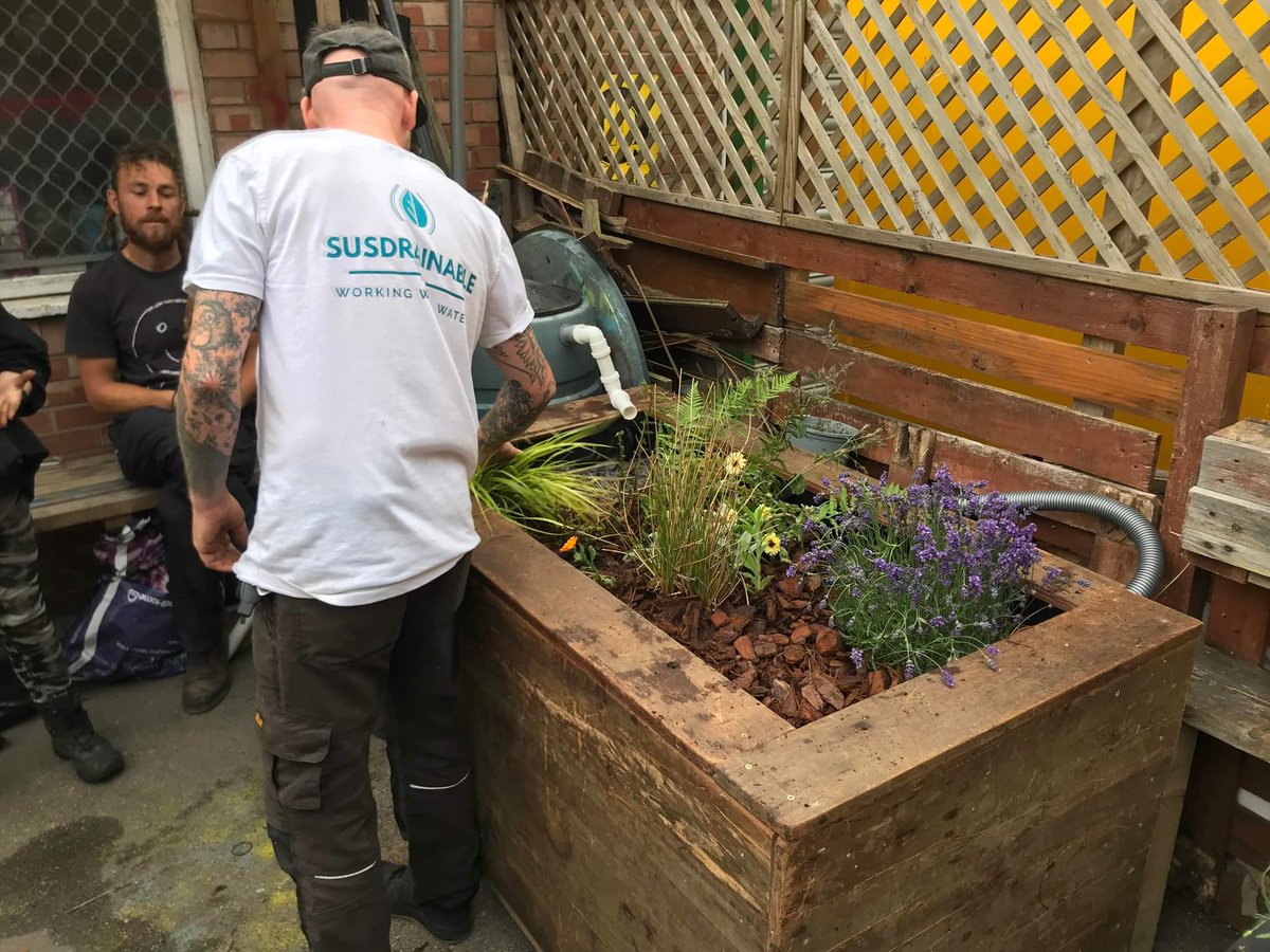 Our 'how to build a rain garden planter' course at Ground yesterday went well. Educating members of the community to create their own surface water management solutions is a key part of our mission, so hopefully this will be the first of many!