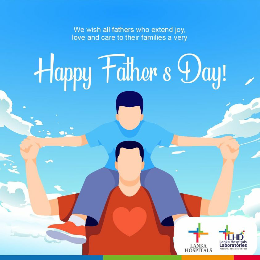 LHLaboratories's tweet photo. We wish all fathers a Happy Fathers' Day for the joy, love and care that they give to their families!

#LankaHospitals #LankaHospitalsDiagnostics #HappyFathersDay #Love #Joy #Care https://t.co/RXvfxx5Jhi