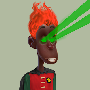 WHO'S HEAD🤯IS ALSO BURNING🔥
WHEN YOU LOOK 🤩ON 
THE #MetaToker #Collection @ #Canna_Comics 
GRAB YOUR CHANCE AND JOIN THIS AMAZING #NFTCommunity 🙏🤞☘️
1⃣ #LUCKY #WINNER ON THIS #NFTGiveaway WHO
✅like it
✅retweet it
✅follow @Canna_Comics <a href="/potpate/">potpate</a> 
✅tag some #WeedLovers 💚💨