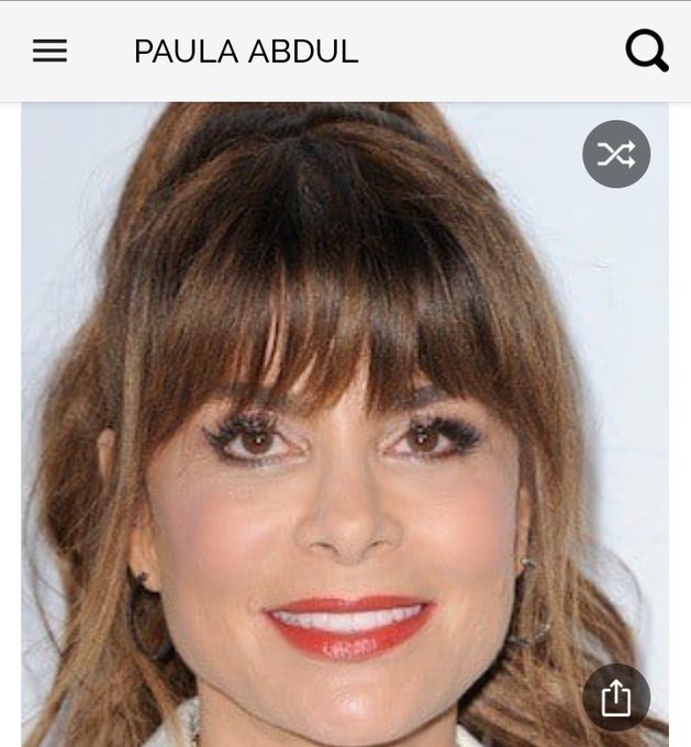 Happy birthday to this great singer/dancer. Happy birthday to Paula Abdul,  one of the only concerts I ever went to 