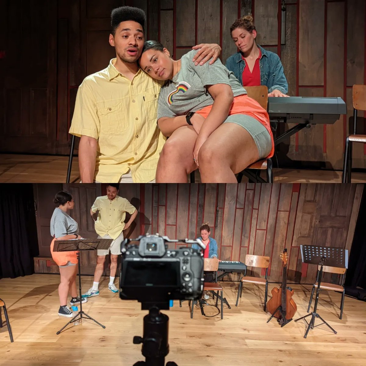 LittleSeedsMus's tweet image. And we're done! 2 weeks spent at the glorious Z-arts, exploring how to turn Luna Loves Library Day by @JosephACoelho &amp;amp; @fionalumbers into a musical for families. We've called these pictures sets 'thinking &amp;amp; writing', 'absorbing and rehearsing', 'showcasing', and 'larking about'.