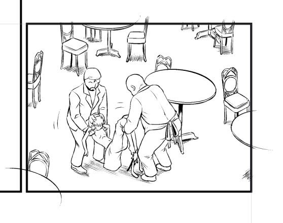 背景を漫然と描きすぎて画面が見づらくなった最悪の例 