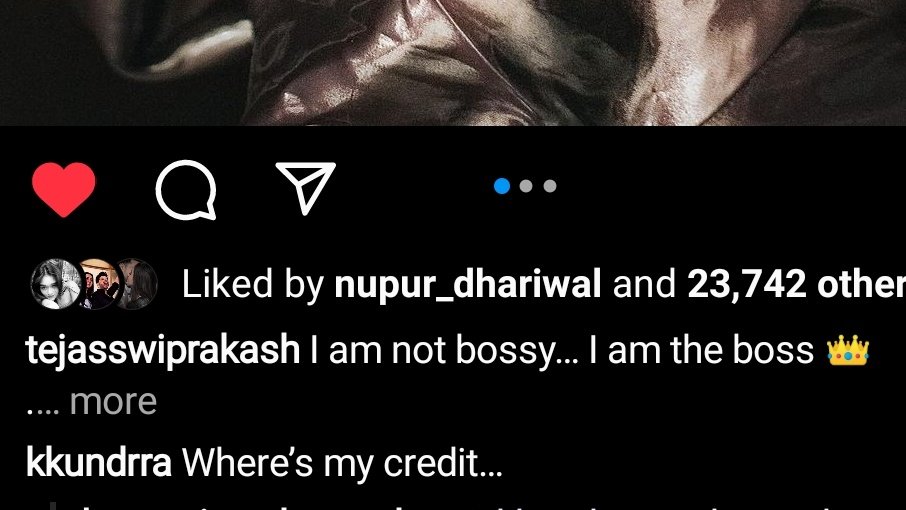sharmishthaaaa's tweet photo. We know...we know sunnyy...its ur click .....koi baat nhi hota h esa🤣🤣😝😝😂😂❤️❤️❤️❤️
#TejRan https://t.co/o3Pq2G92sL