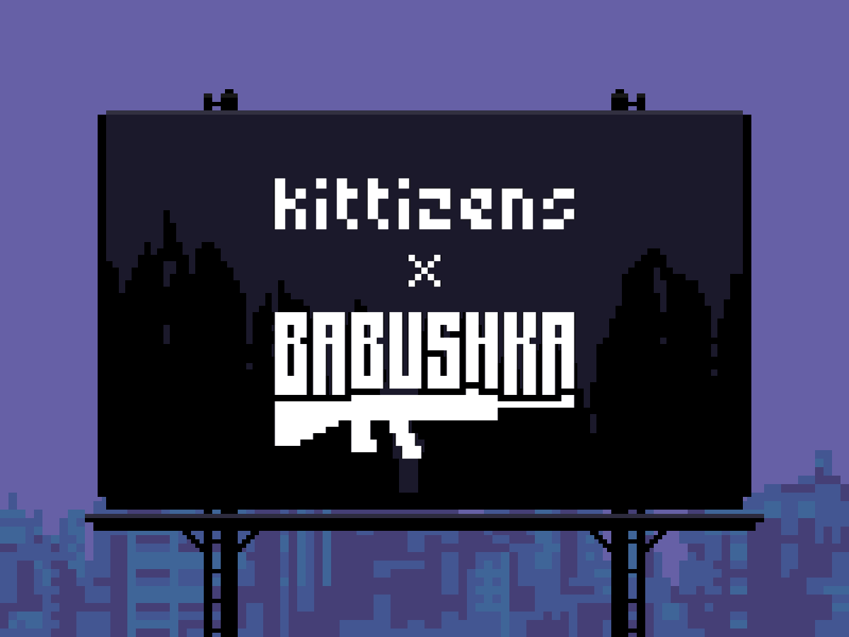 🎉 COLLABORATION GIVEAWAY 🎉

🏆 Prize:
🥇 1x <a href="/kittizens_nft/">Kittizens</a>

⚡️How to Enter:
① Follow <a href="/babushka_nfts/">Babushka | Elrond NFT</a> &amp; <a href="/kittizens_nft/">Kittizens</a>
② RT + ❤️
③ Tag 3 pixel lovers
④ Join discord.gg/4yeFCJrdJd

#ElrondCommunity #CardanoNFT #pixelart #pixelartist #NFTCommunity