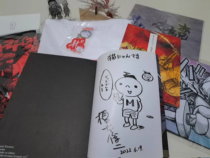 『斬り介とジョニー四百九十人斬り』展
サイン会行ってきました!!!!
最高最高最高最高最高‼️‼️‼️‼️ 