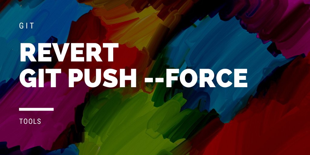 Czy zdarzyło Wam się kiedyś użyć git push --force w sytuacji w której zdecydowanie nie powinniście tego robić? I przez nieuwagę nadpisaliście branch kolegi/koleżanki albo mastera? Co robić?
#git #github #tools

programistka.com/przypadkowy-gi…